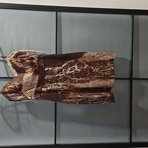 Marciano Snake print mini dress Size XS